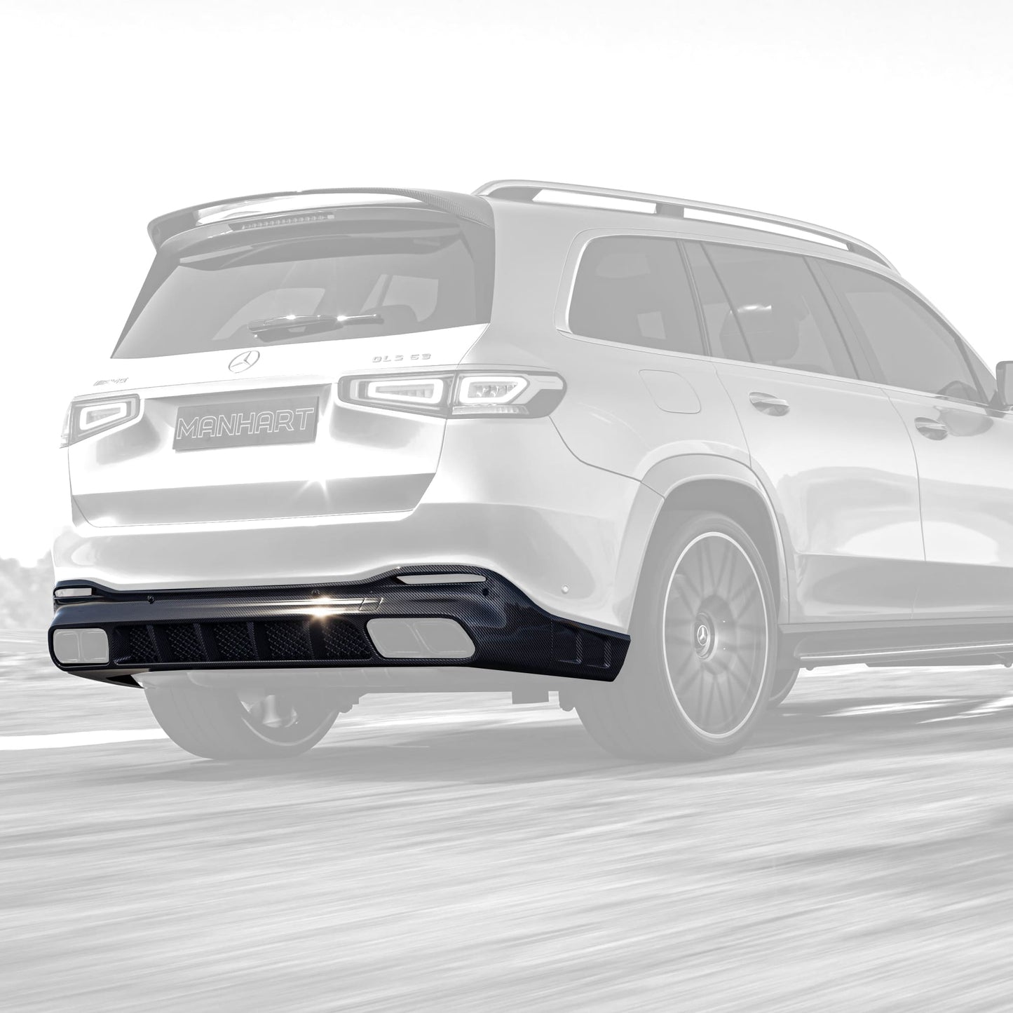 MANHART CARBON REAR DIFFUSER FOR MERCEDES-AMG GLS 63