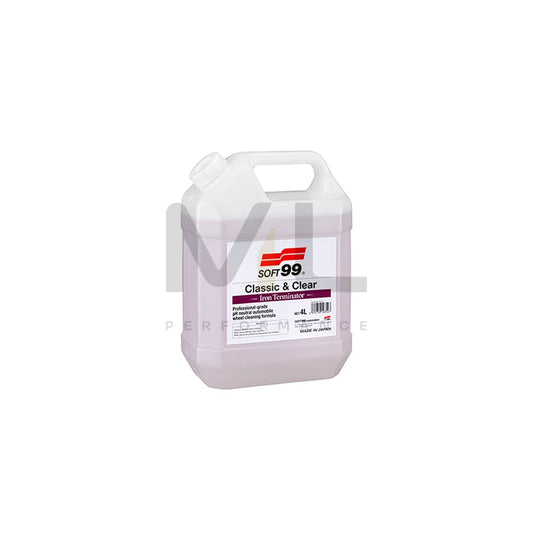 Soft99 Iron Terminator - PH neutral 4L | ML Performance UK Car Parts