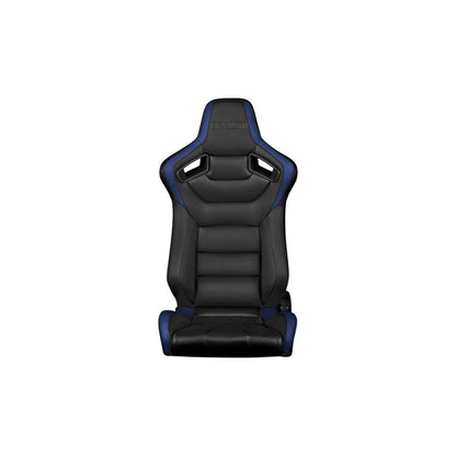 BRAUM Elite Series Racing Seats (Black & Blue) – Pair