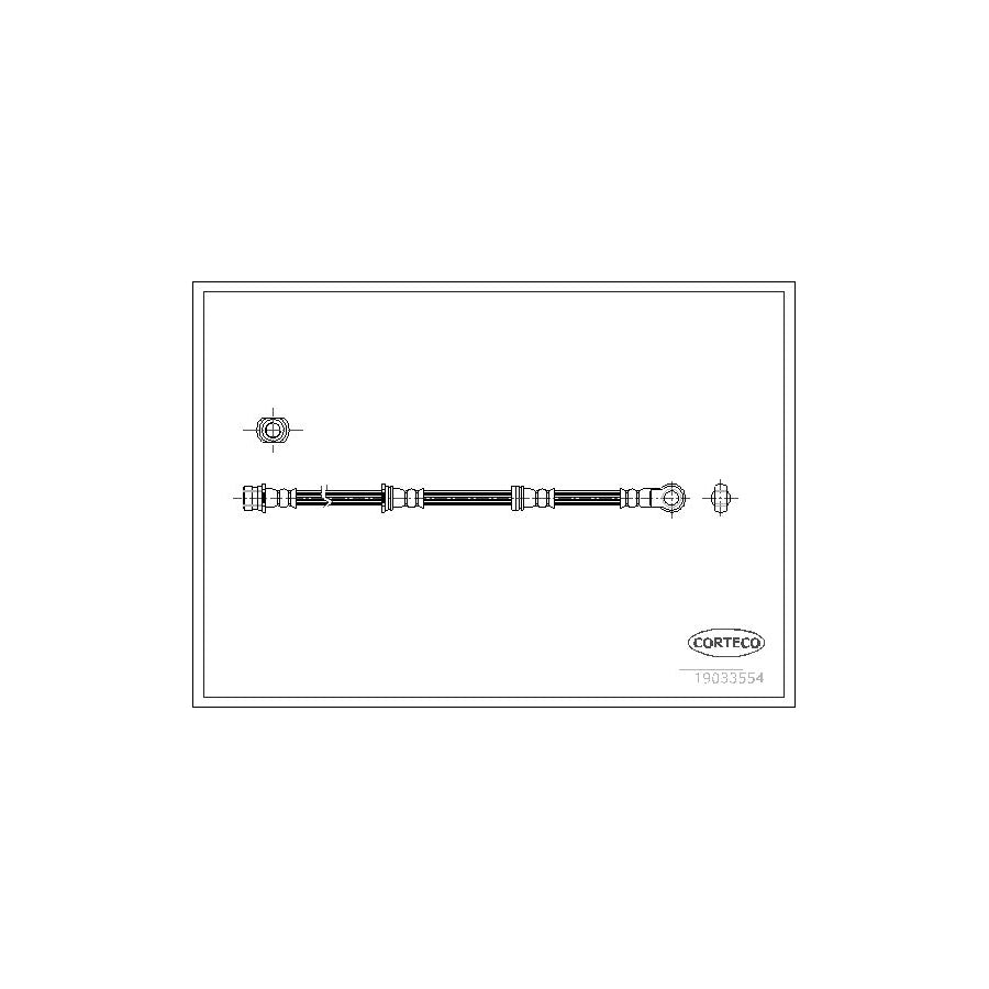 Corteco 19033554 Brake Hose | ML Performance UK