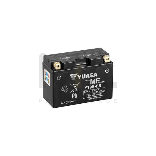 Yuasa YT9B-BS 12v VRLA Motorbike & Motorcycle Battery | ML Performance UK Car Parts