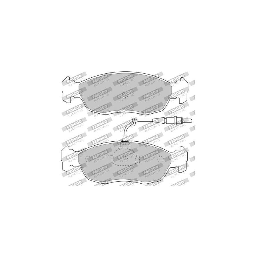 Ferodo Racing FDS876 Brake Pad Set