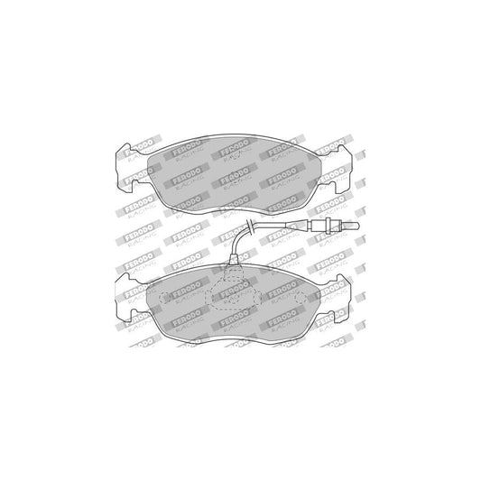 Ferodo Racing FDS876 Brake Pad Set