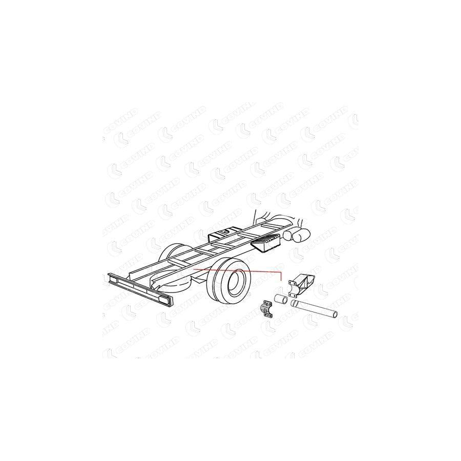 Covind Xf0/519 Holder, Mudguard | ML Performance UK