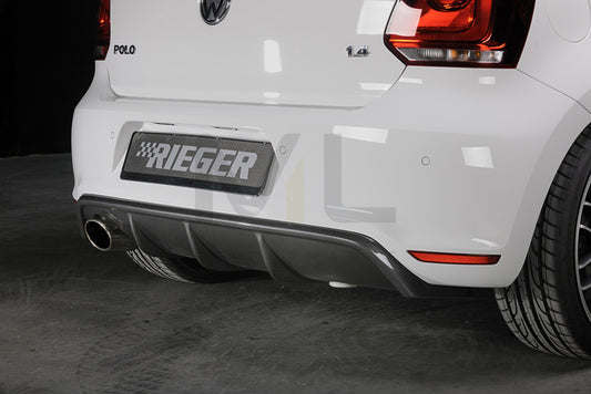 Rieger 00099867 VW 6R Mk6 Polo Rear Diffuser 1 | ML Performance UK Car Parts
