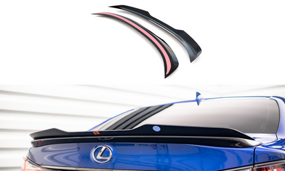 Maxton Design LE-GSF-4F-CAP1T Spoiler Cap Lexus GS F MK4 Facelift | ML Performance UK Car Parts