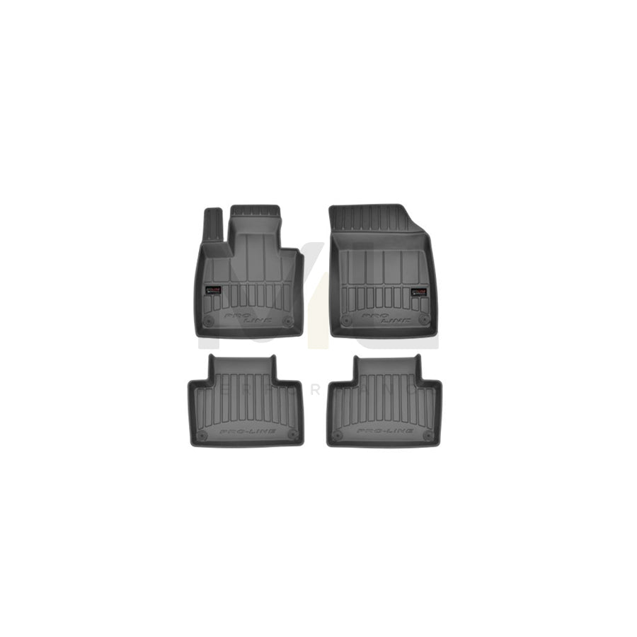 FROGUM 3D407831 Floor mat set for VOLVO XC90 II (256) Elastomer, Front and Rear, Quantity: 4, Black | ML Performance Car Parts