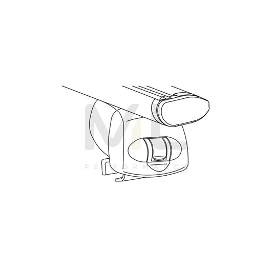 ATERA SIGNO 047359 Roof bars for closed roof rails, 110 cm, 100 kg, Aluminium | ML Performance Car Parts