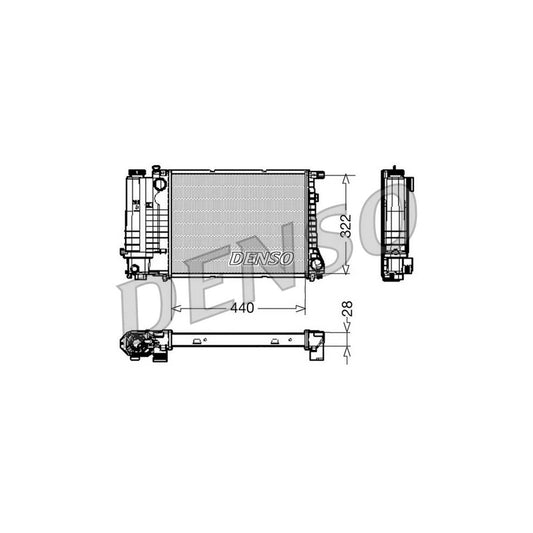 Denso DRM05042 Drm05042 Engine Radiator | ML Performance UK