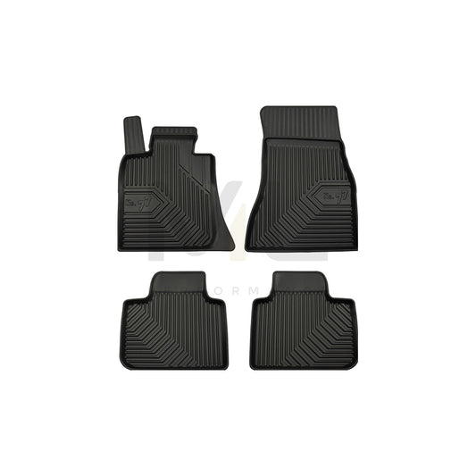 FROGUM Tailored, No.77 77407886 Floor mat set for BMW 6 Gran Turismo (G32) Elastomer, Front and Rear, Quantity: 4, Black | ML Performance Car Parts