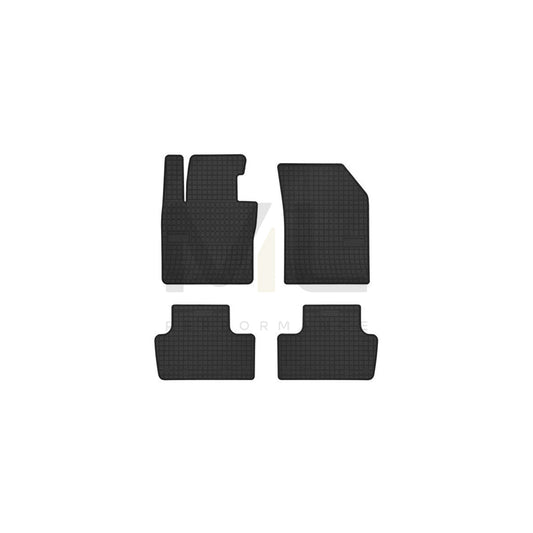 FROGUM 401907 Floor mat set for VOLVO XC60 II (246) Elastomer, Front and Rear, Quantity: 4, Black | ML Performance Car Parts