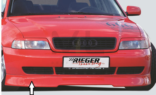 Rieger 00055015 Audi B5 A4 Front Splitter 1 | ML Performance UK Car Parts