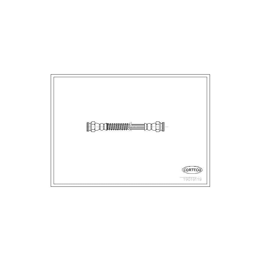 Corteco 19019119 Brake Hose | ML Performance UK