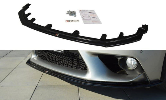 Maxton Design LE-IS-3-FD1T Front Splitter V.1 Lexus IS MK3 | ML Performance UK Car Parts