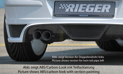 Rieger 00099324 Opel Astra H Rear Diffuser 5 | ML Performance UK Car Parts