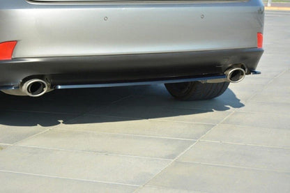 Maxton Design Lexus IS MK3 T Central Rear Splitter (without vertical bars)