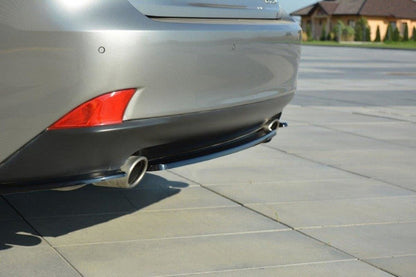 Maxton Design LE-IS-3-T-RD1T Central Rear Splitter (without vertical bars) Lexus IS MK3 T | ML Performance UK Car Parts