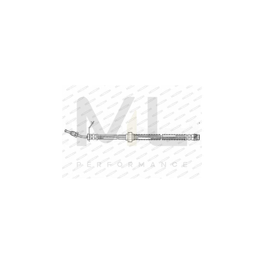 FERODO FHY2312 Brake Hose 538mm, M 10X1 | ML Performance Car Parts