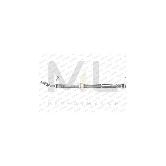 FERODO FHY2312 Brake Hose 538mm, M 10X1 | ML Performance Car Parts