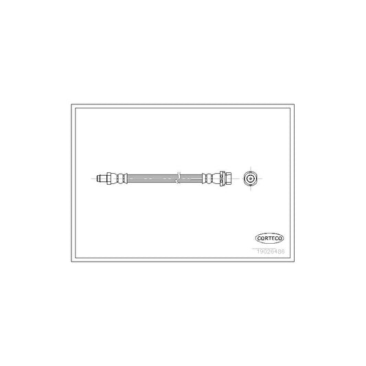 Corteco 19026486 Brake Hose | ML Performance UK