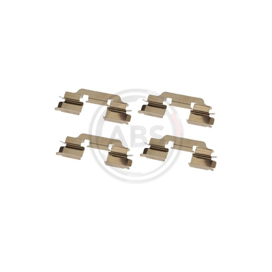 A.B.S. 1601Q Accessory Kit, Disc Brake Pads Suitable For Mercedes-Benz Vaneo (W414)