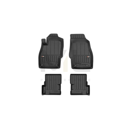 FROGUM Tailored, ProLine 3D426825 Floor mat set for OPEL Adam (M13) Elastomer, Front and Rear, Quantity: 3, Black | ML Performance Car Parts