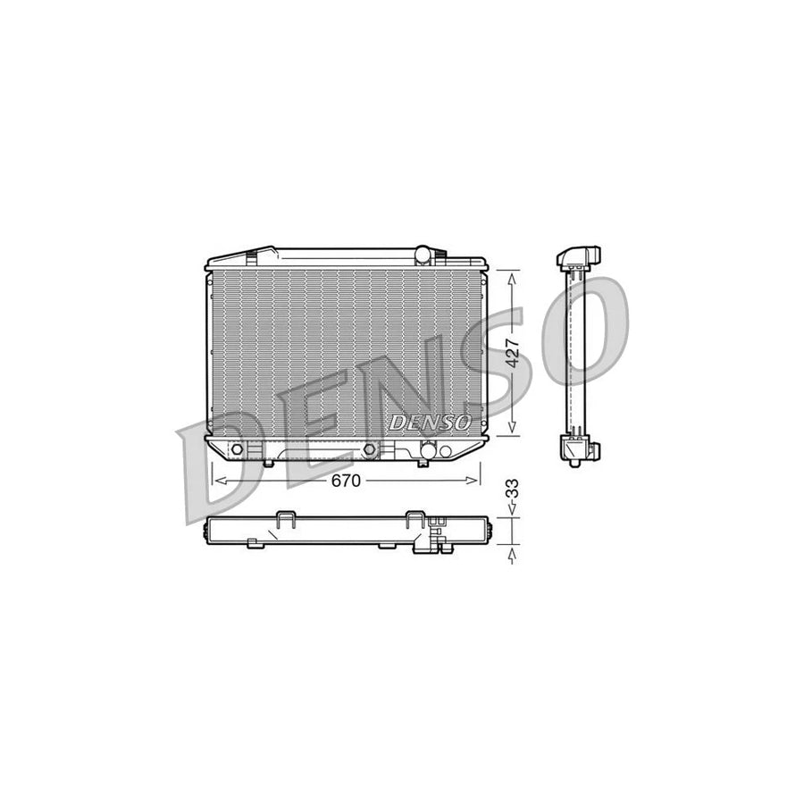 Denso DRM17051 Drm17051 Engine Radiator Suitable For Mercedes-Benz S-Class | ML Performance UK