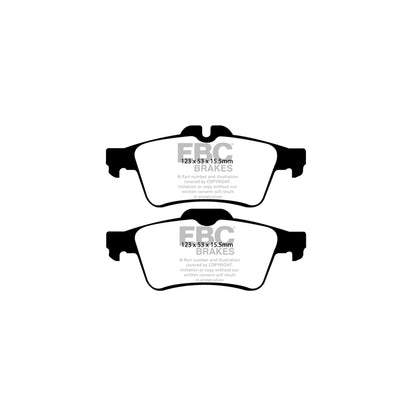 EBC PLK1874 Volvo S40 Yellowstuff Pads and Brake Line Performance Pack - ATE Caliper 3 | ML Performance UK Car Parts