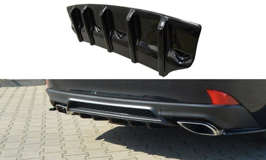 Maxton Design LE-IS-3F-T-RS1T Rear Valance Lexus IS MK3 Facelift T | ML Performance UK Car Parts