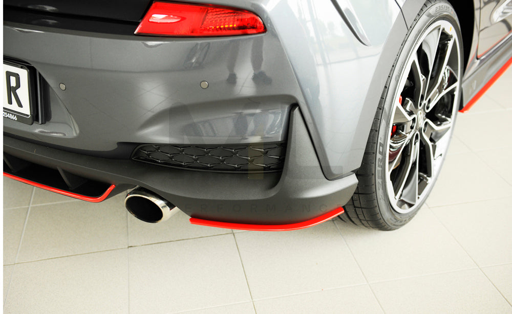 Rieger 00076003 Hyundai Rear Side Splitter (i30 N-Performance & i30 N) 5 | ML Performance UK Car Parts