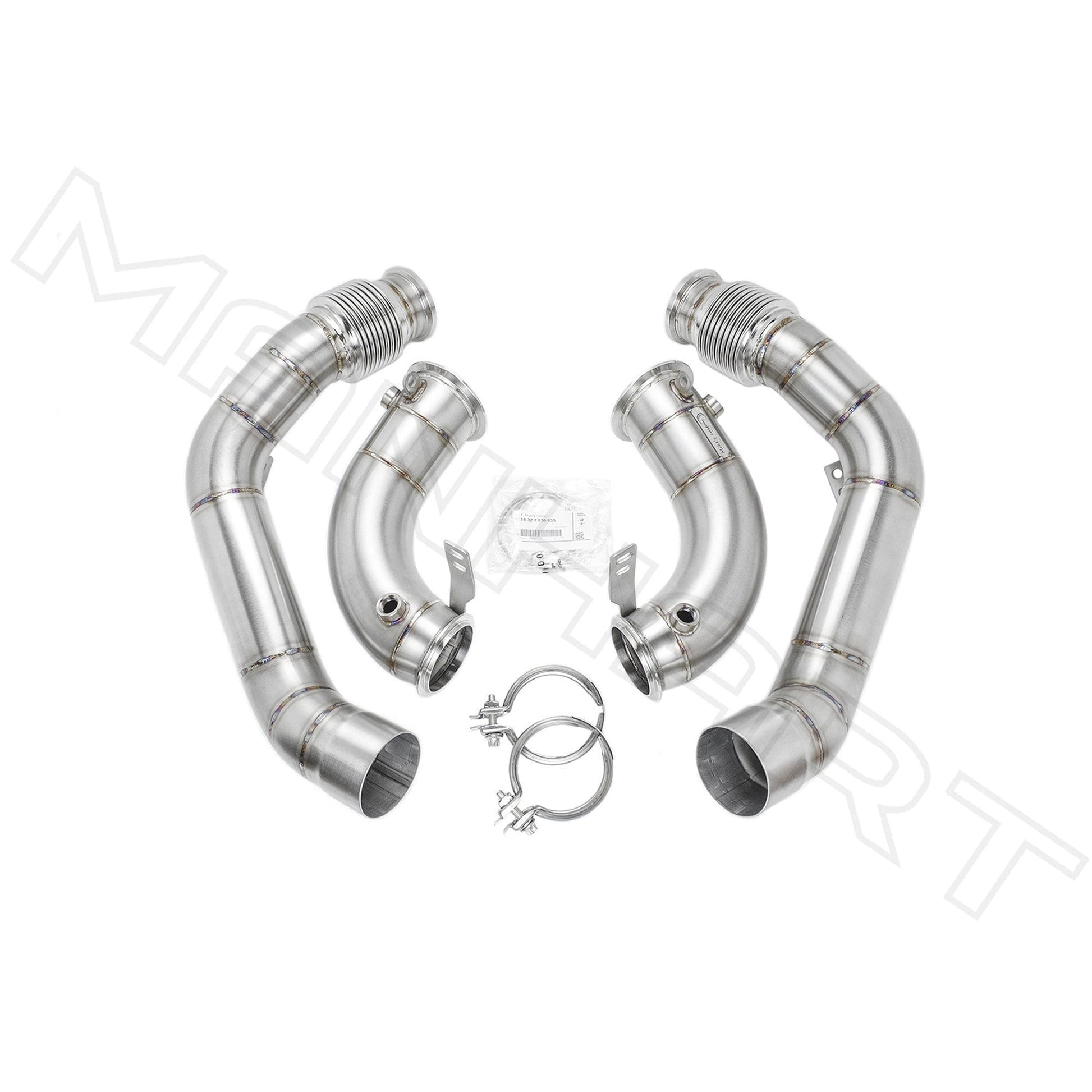 MANHART MH5F9511203 DOWNPIPES RACE FOR BMW F95 / F96 X5M / X6M (COMPETITION) CAT-REPLACEMENT (PART 2 OF 2)