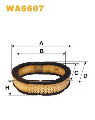 WIX Filters WA6607 Air Filter