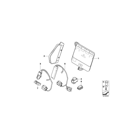 Genuine BMW 52107143161 E81 E90 F26 Tubing Support (Inc. X1 18i, X1 16i & X1 18dX) | ML Performance UK Car Parts