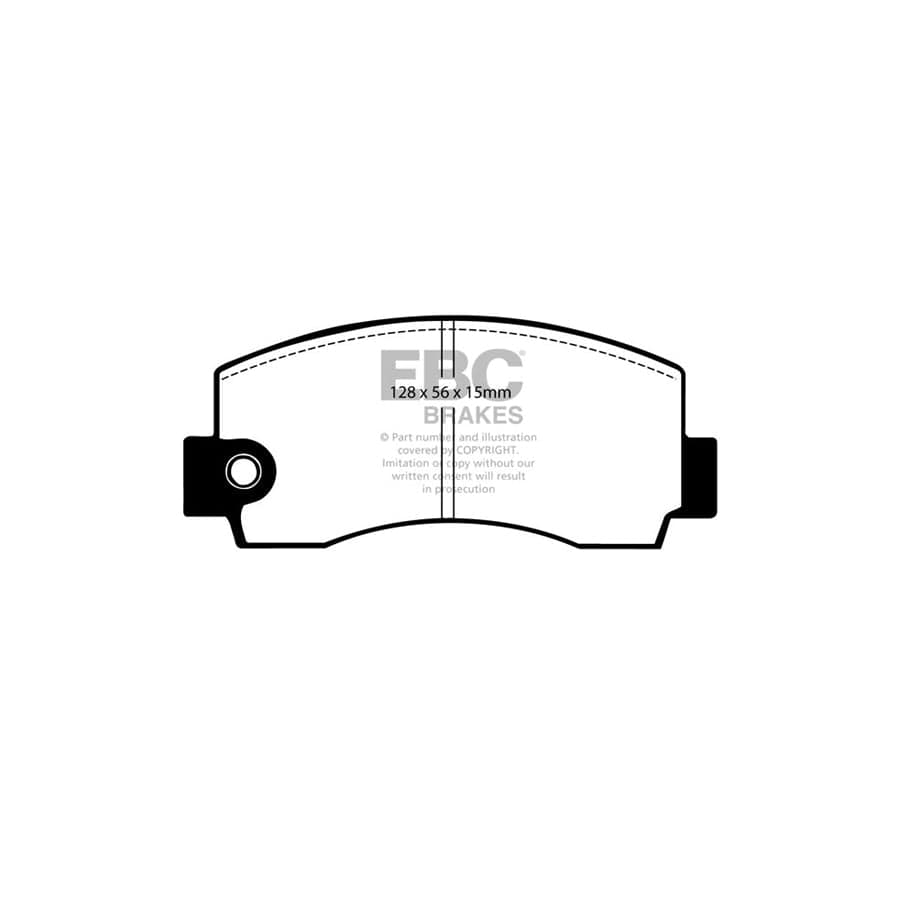 EBC PDKF1940 Toyota Ultimax Front Brake Pad & Plain Disc Kit (Inc. Celica & Celica Supra) 2 | ML Performance UK Car Parts