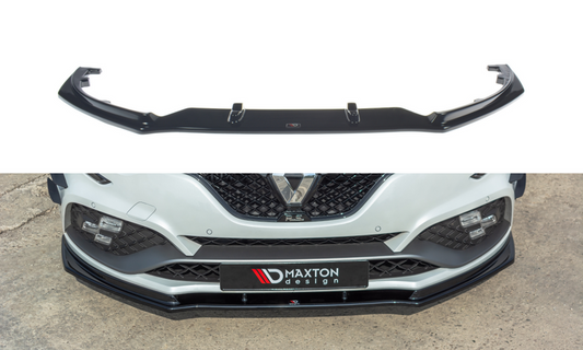 Maxton Design RE-ME-4-RS-FD1T Front Splitter V.1 Renault Megane RS MK4 | ML Performance UK Car Parts