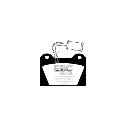 EBC PDKF194 Austin Metro Ultimax Front Brake Pad & Plain Disc Kit 2 | ML Performance UK Car Parts