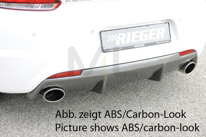 Rieger 00014118 VW 13 Scirocco R Rear Diffuser 3 | ML Performance UK Car Parts