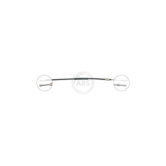A.B.S. K15587 Hand Brake Cable For Peugeot 406