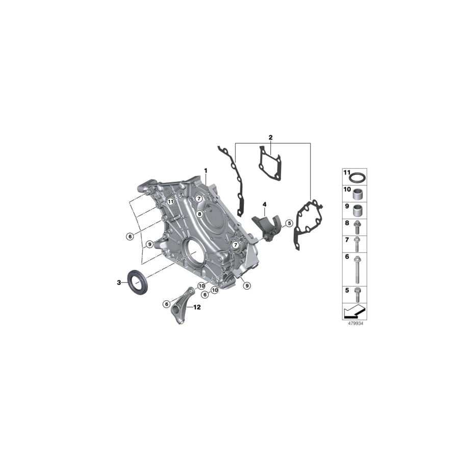 Genuine BMW 07119908640 RR11 G12 Star-Socket Screw M8X70-8.8-ZNS3 (Inc. M760LiX, Cullinan & Phantom) | ML Performance UK Car Parts