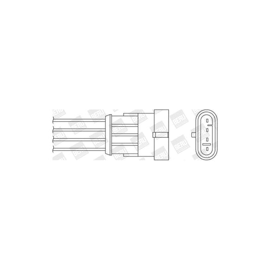 Beru OZH118 Lambda Sensor