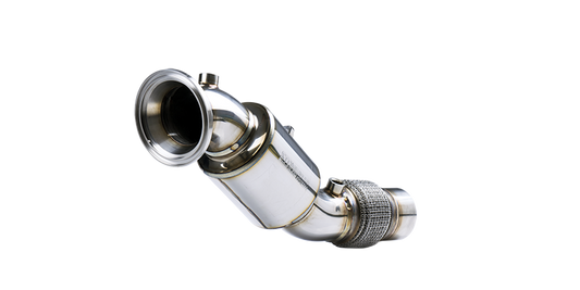 Stone Exhaust BMW B48 F21 F22 F30 & F32 Eddy Catalytic Downpipe (Inc. 120i, 125i, 220i, 230i, 320i, 330i, 420i & 430i) | Stone Exhaust USA - ML Performance UK