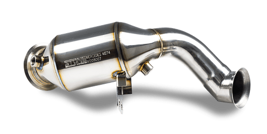 Stone Exhaust Mercedes-Benz M274 M264 4MATIC W/S/C205 C/X253 W213/C238 Eddy Catalytic Downpipe (Inc. C200, C250, C300, E250, E300, GLC250 & GLC300) - ML Performance UK