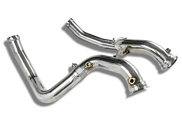 Stone Exhaust Mercedes-Benz M177 W/S/C205 C63S Catless Downpipe - ML Performance UK