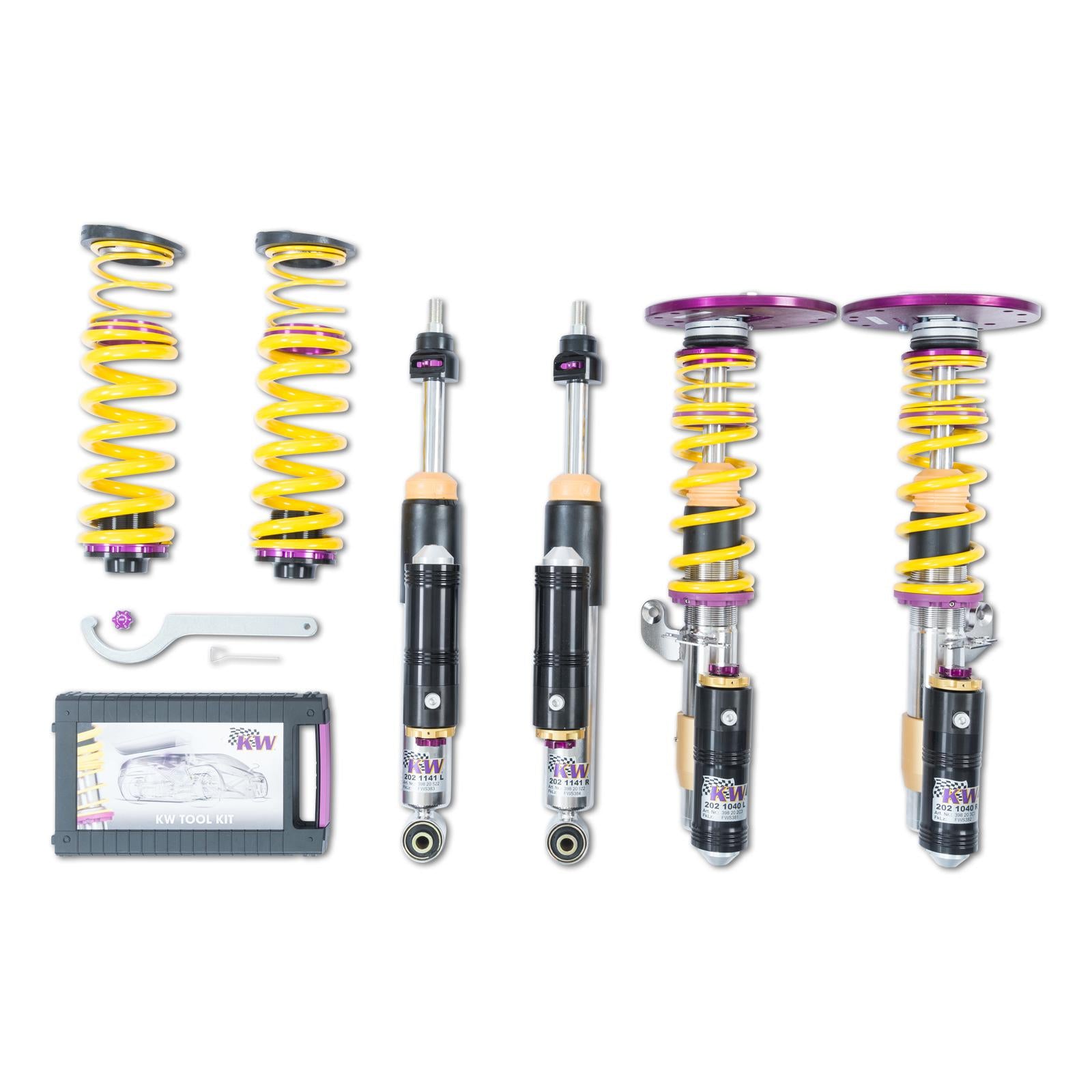 KW BMW F87 Clubsport 3-way Coilover (M2 & M2 Competition) - ML Performance UK