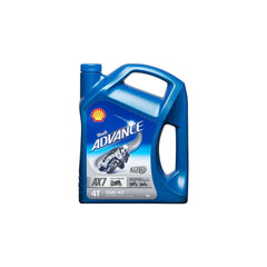 Shell Advance 4T 10W-40 AX7 Motorcycle 4 Stroke - 4Ltr