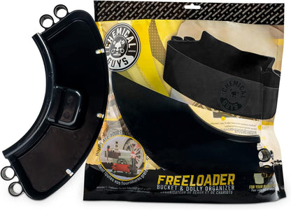 Chemical Guys The Freeloader Bucket & Dolly Organizer Black | ML Performance UK Car Parts