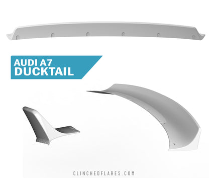 Clinched Audi A7 S7 Ducktail Spoiler | ML Performance UK Car Parts