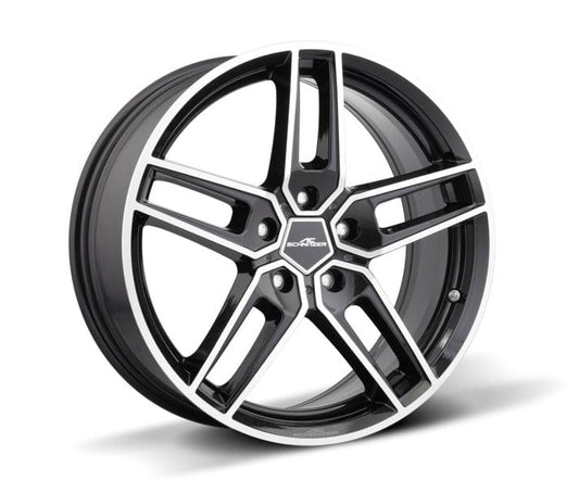 AC Schnitzer BMW F10 F11 Type VIII 19" Black Alloy Wheel Sets (Inc. 520i, 530i, 550i, & M5) - ML Performance UK