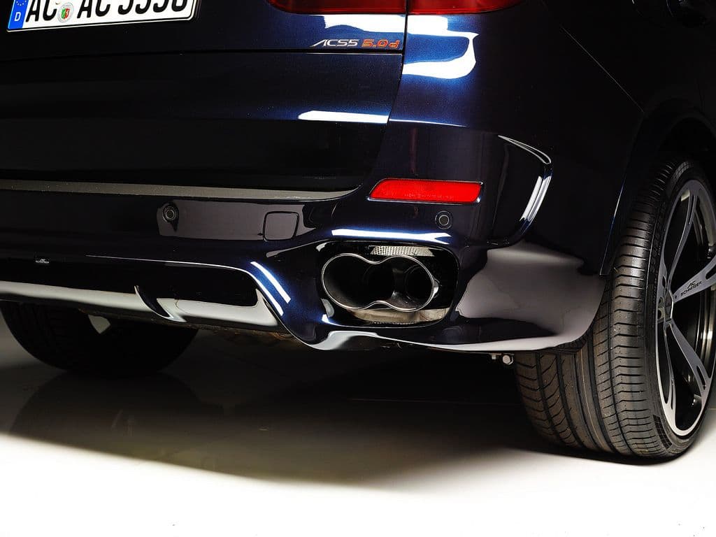 AC Schnitzer BMW F15 M Sport Exhaust Silencer with Racing Tailpipes (X5 30d, X5 35i & X5 40dx)