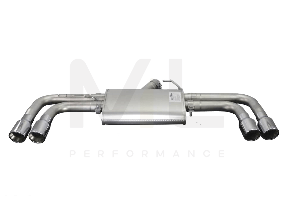 AC Schnitzer BMW F25 F26 Quad Sport Exhaust (Inc. X3 28ix, X3 35dx, X4 30dx & X4 35ix) - ML Performance UK